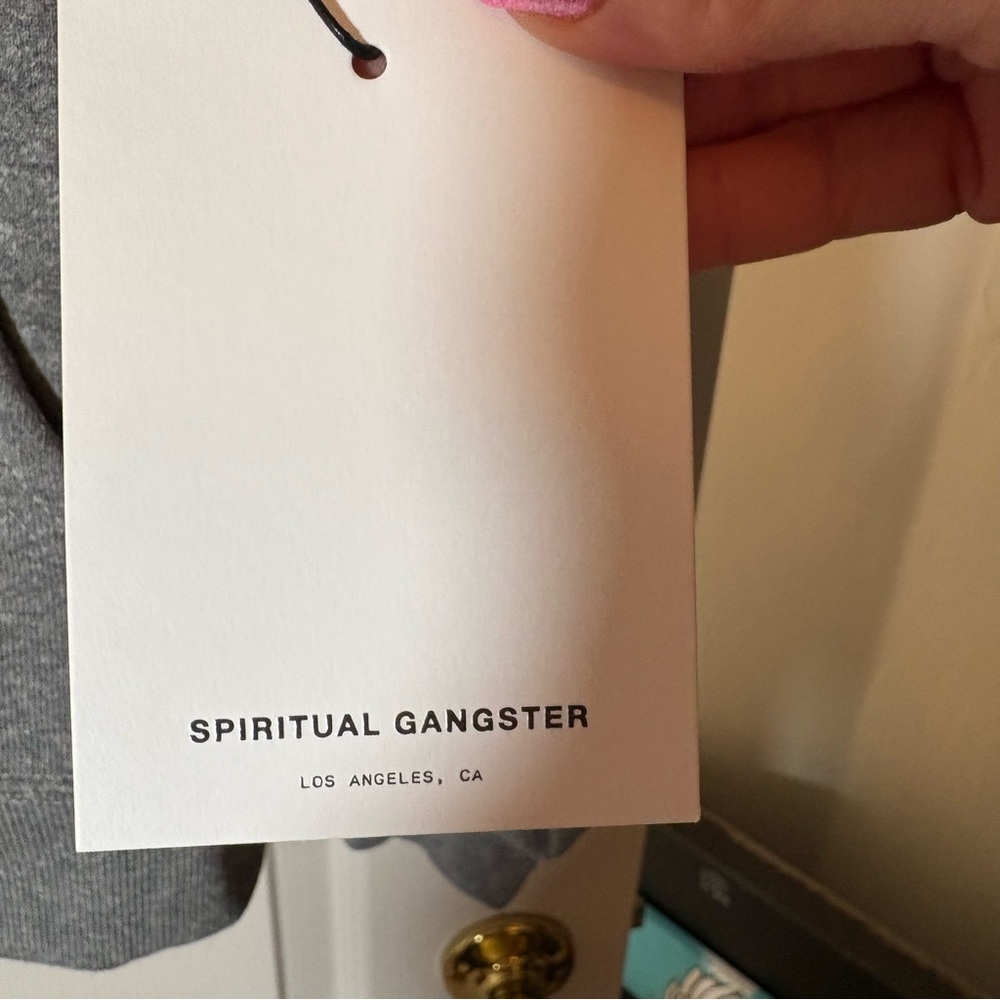 Spiritual Gangster hoodie NWT SZ Large Earth Bel Air Cotton Hoodie. - Picture 7 of 7
